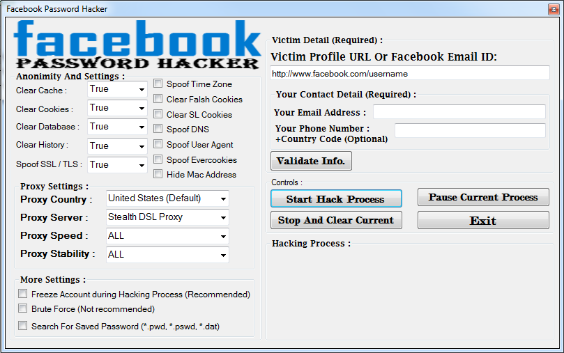 hacking email account passwords